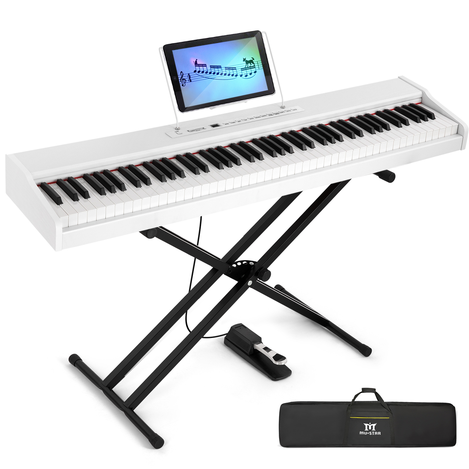 Piano Sustain Pedal - بيانو رقمي محمول من MUSTAR بـ