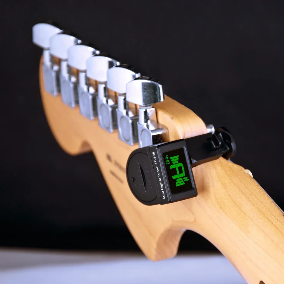 Guitar Tuner Clip - JT-306 موالف جيتار صغير رقمي LCD