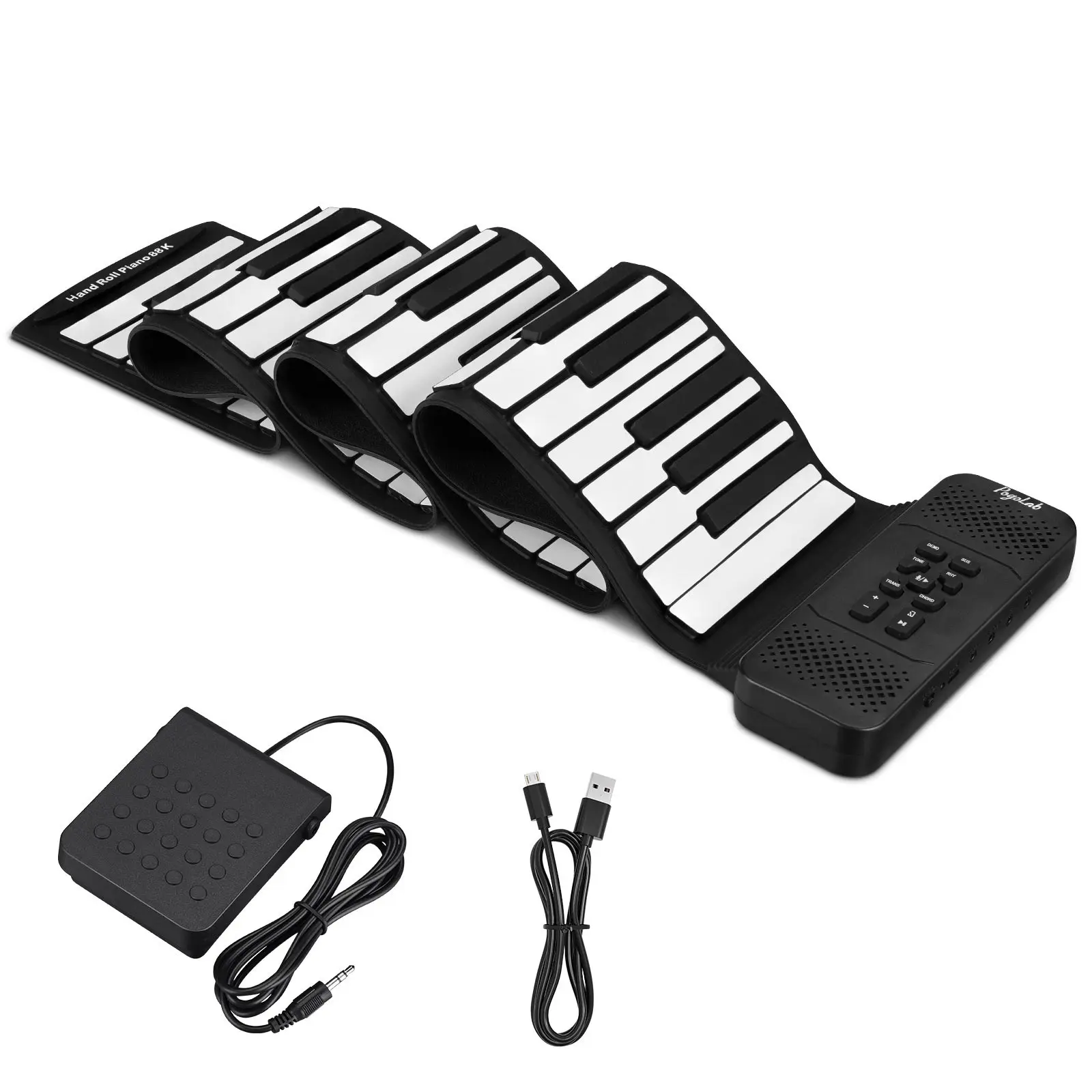 Piano Sustain Pedal - Pogolab 88 مفتاحًا لليدًا، بيانو محمول،
