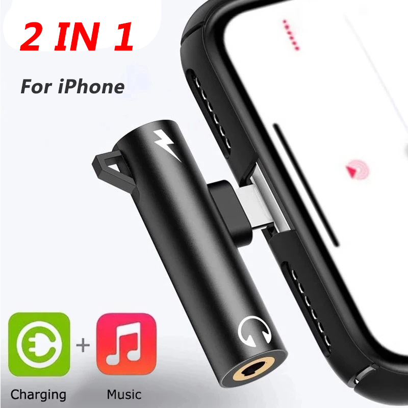 Audio X Music - 2 In1 محول الفاصل آيفون 14