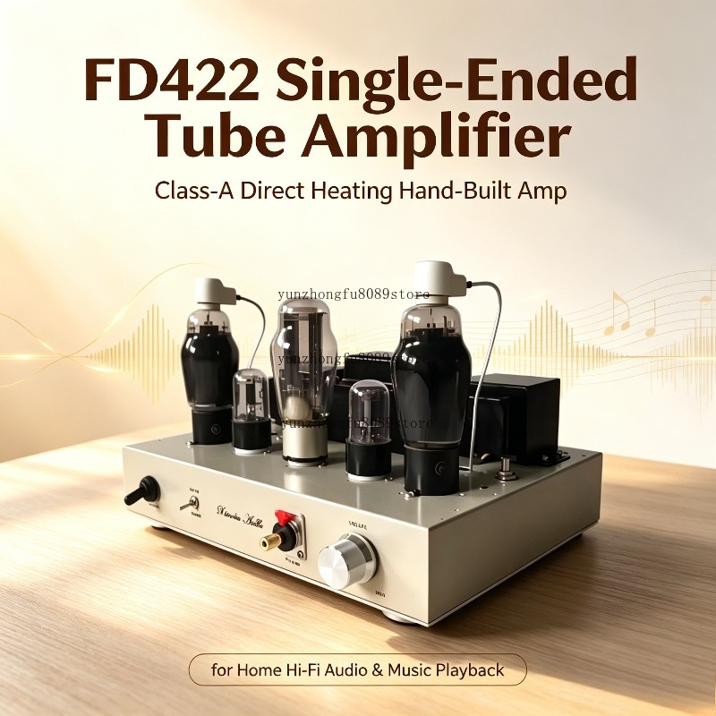 Audio Music Youtube - مضخم صوت أنبوبي أحادي الطرف FD422،