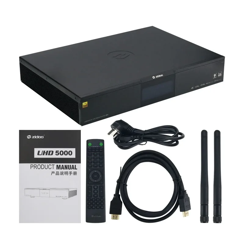 Audiovision Music Player - مشغل أقراص صلبة ZIDOO UHD5000 بدقة