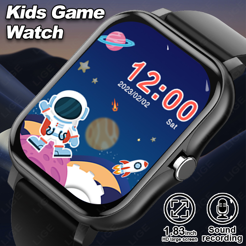 Music Audiobook - LIGE 2025 Audiobook الأطفال Smartwatch موضة
