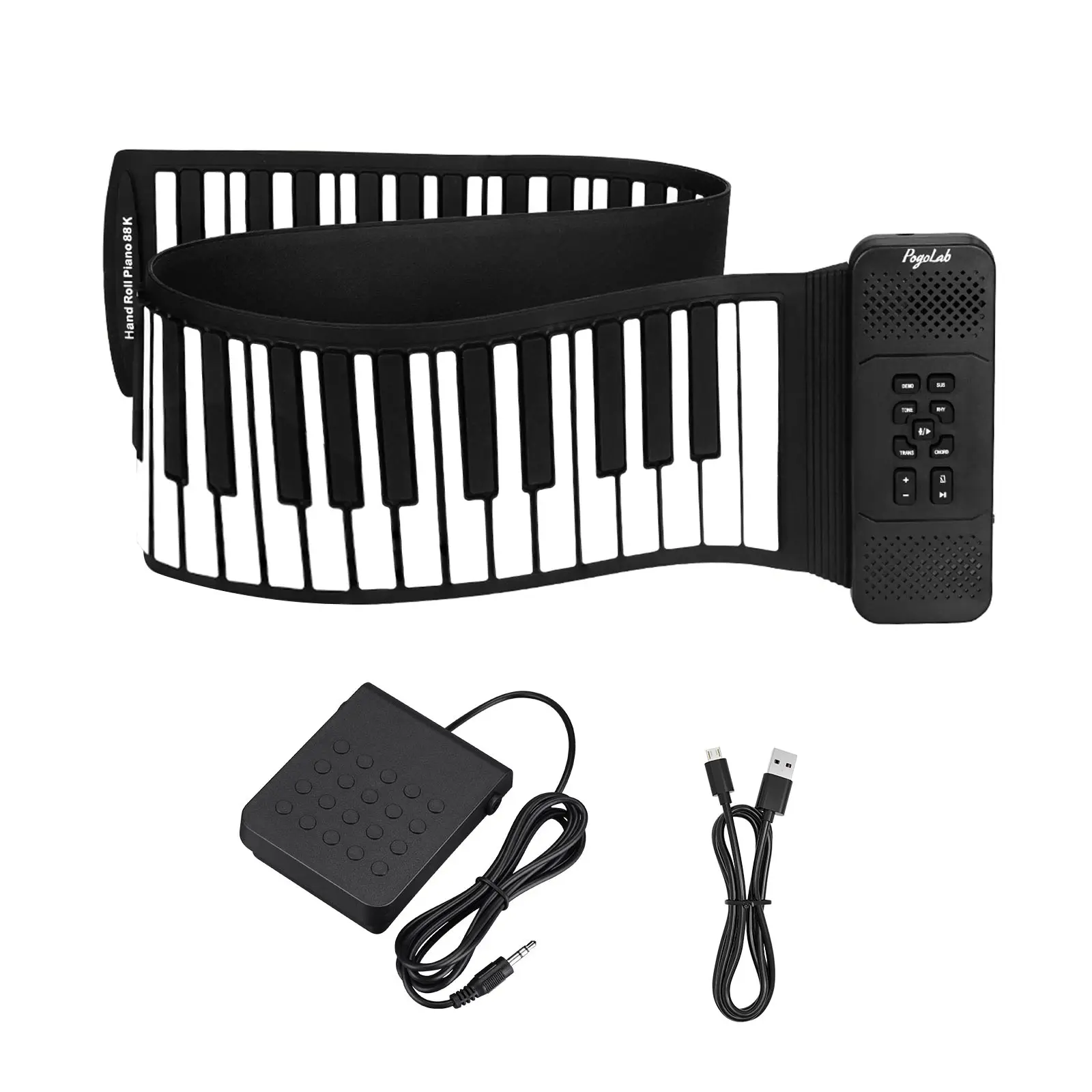 Pogolab 88 مفتاحًا لليدًا، بيا - مراجعة Piano Sustain Pedal وسعره