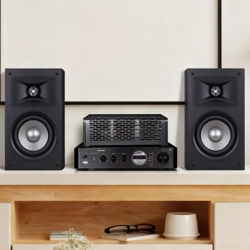 HIFI 2.1Ch فراغ أنبوب أمبير بل - مراجعة Audio Music Youtube وسعره