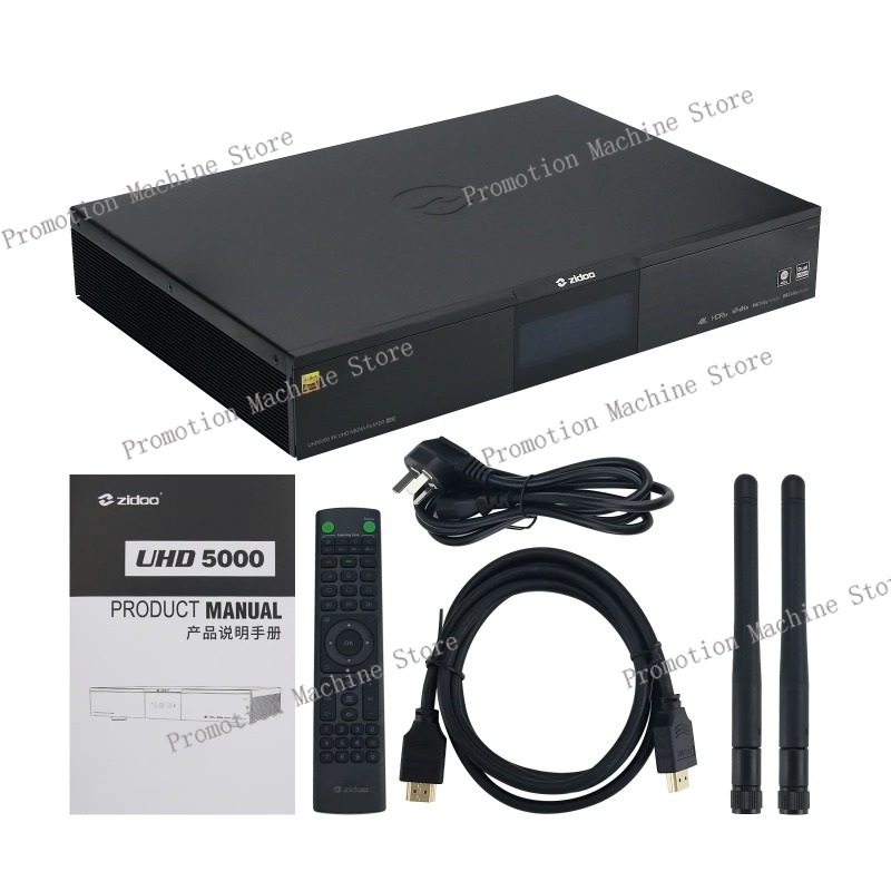 ZIDOO UHD5000 مشغل موسيقى فائق - مراجعة Audiovision Music Player وسعره