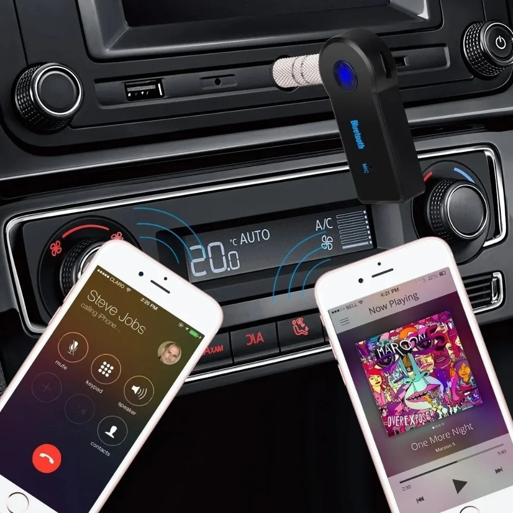 جهاز استقبال بلوتوث 4.2 للصوت  - مراجعة Audio Music Car وسعره