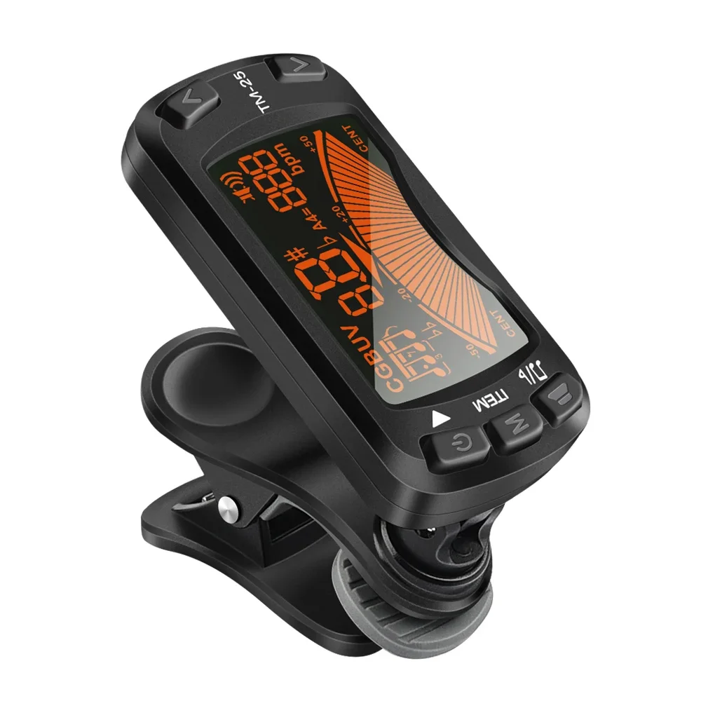موالف مدمج 3 في 1 للسفر - مشبك - مراجعة Guitar Tuner Clip وسعره