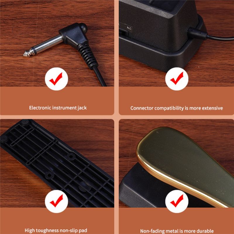 ABVH-دواسة كتم صوت البيانو الع - مراجعة Piano Sustain Pedal وسعره