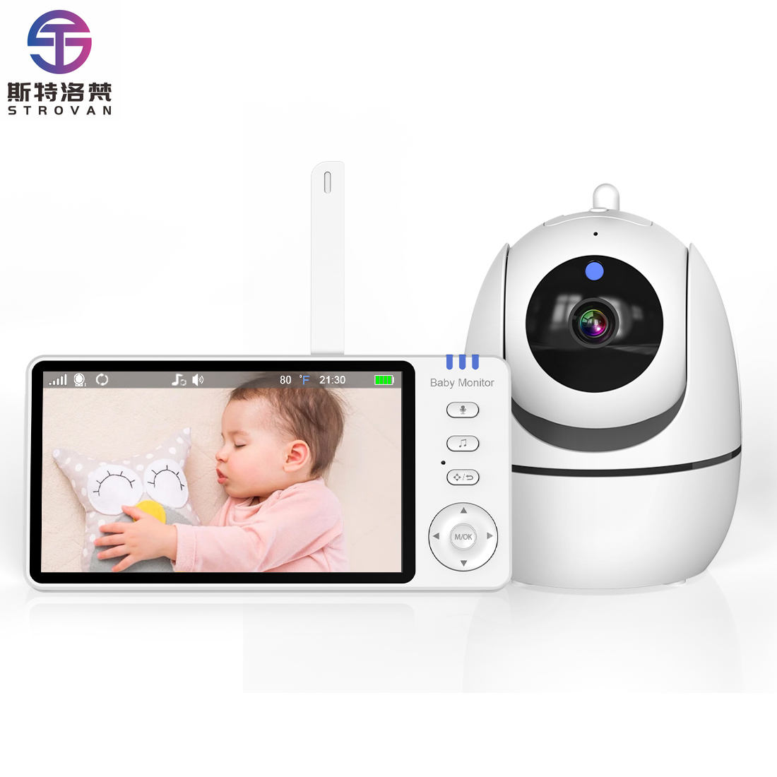 720P HD فيديو لاسلكي Baby 5.0  - مراجعة Audiovision Music Player وسعره