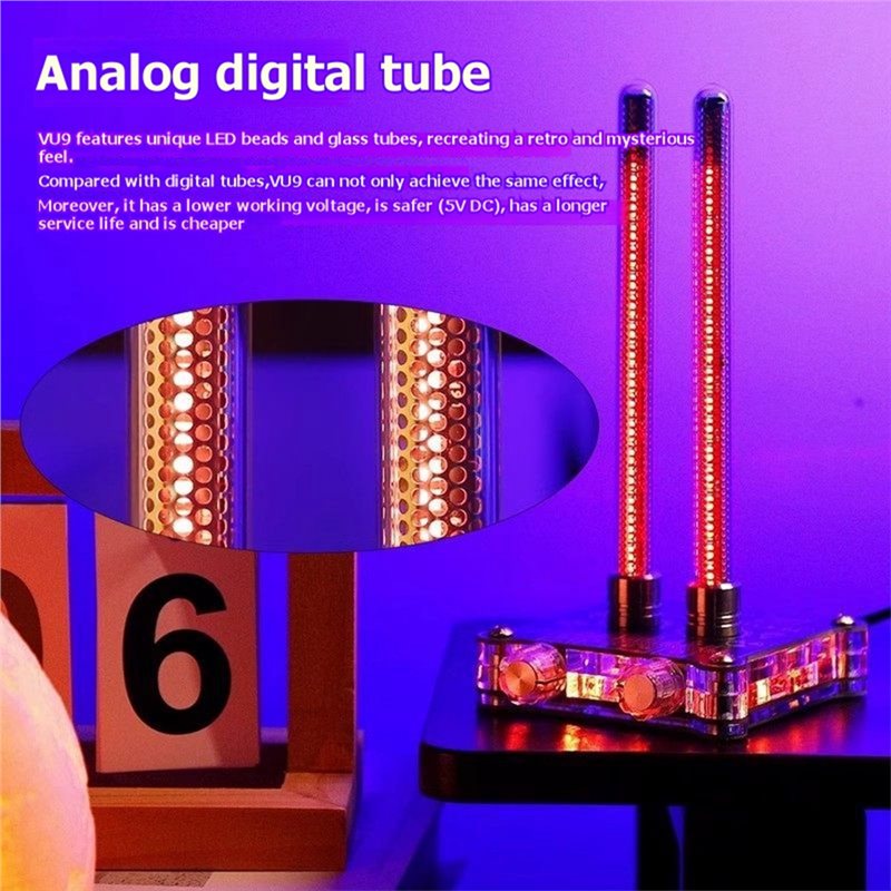 【A48T HOT】مقياس مستوى الصوت VU - مراجعة Audio Music Youtube وسعره