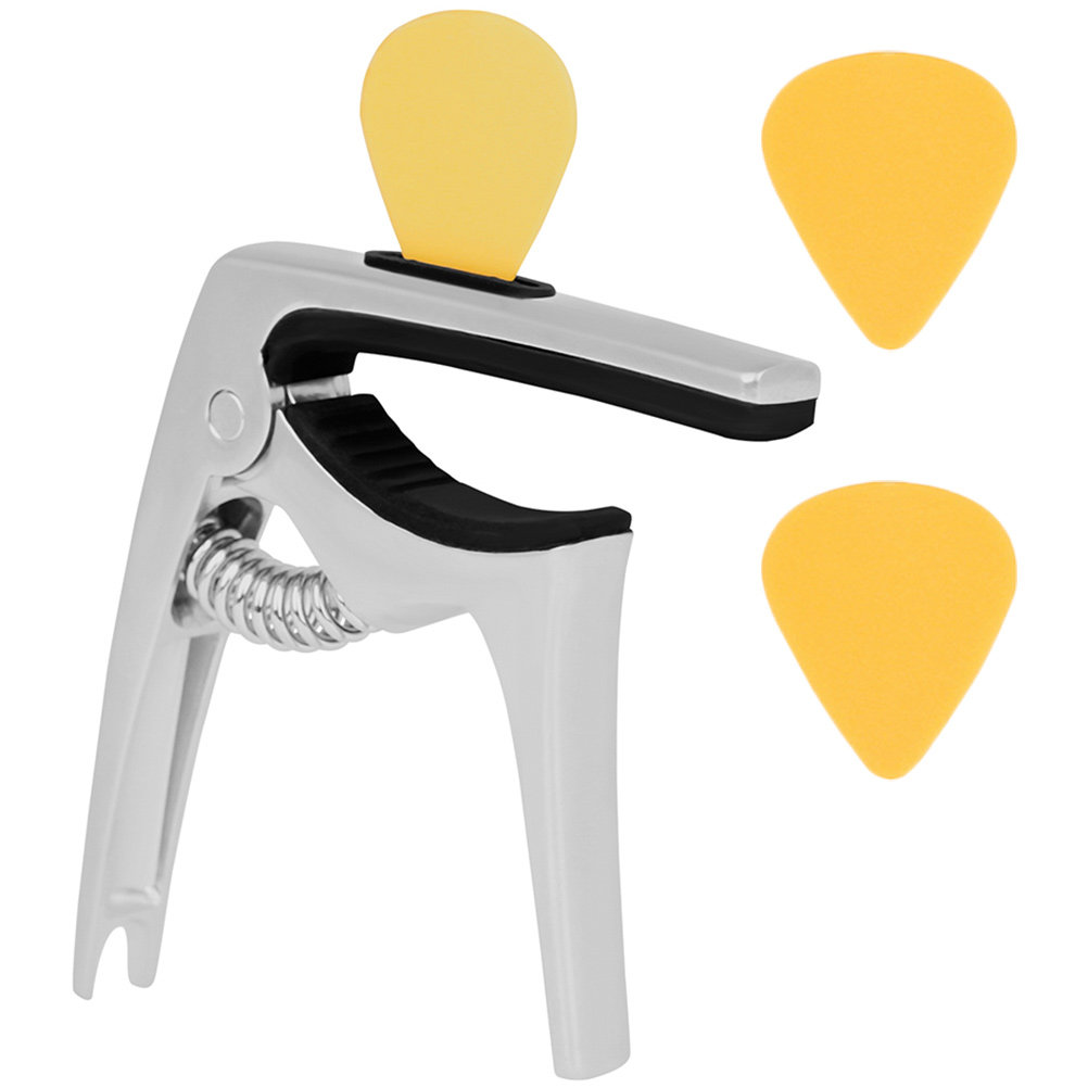 كابو جيتار متعدد الاستخدامات م - مراجعة Guitar Tuner Clip وسعره
