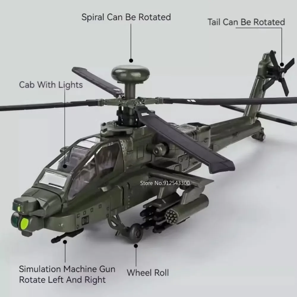 1:32 مقياس AH-64 نموذج طائرة ل - مراجعة Audio Music Car وسعره