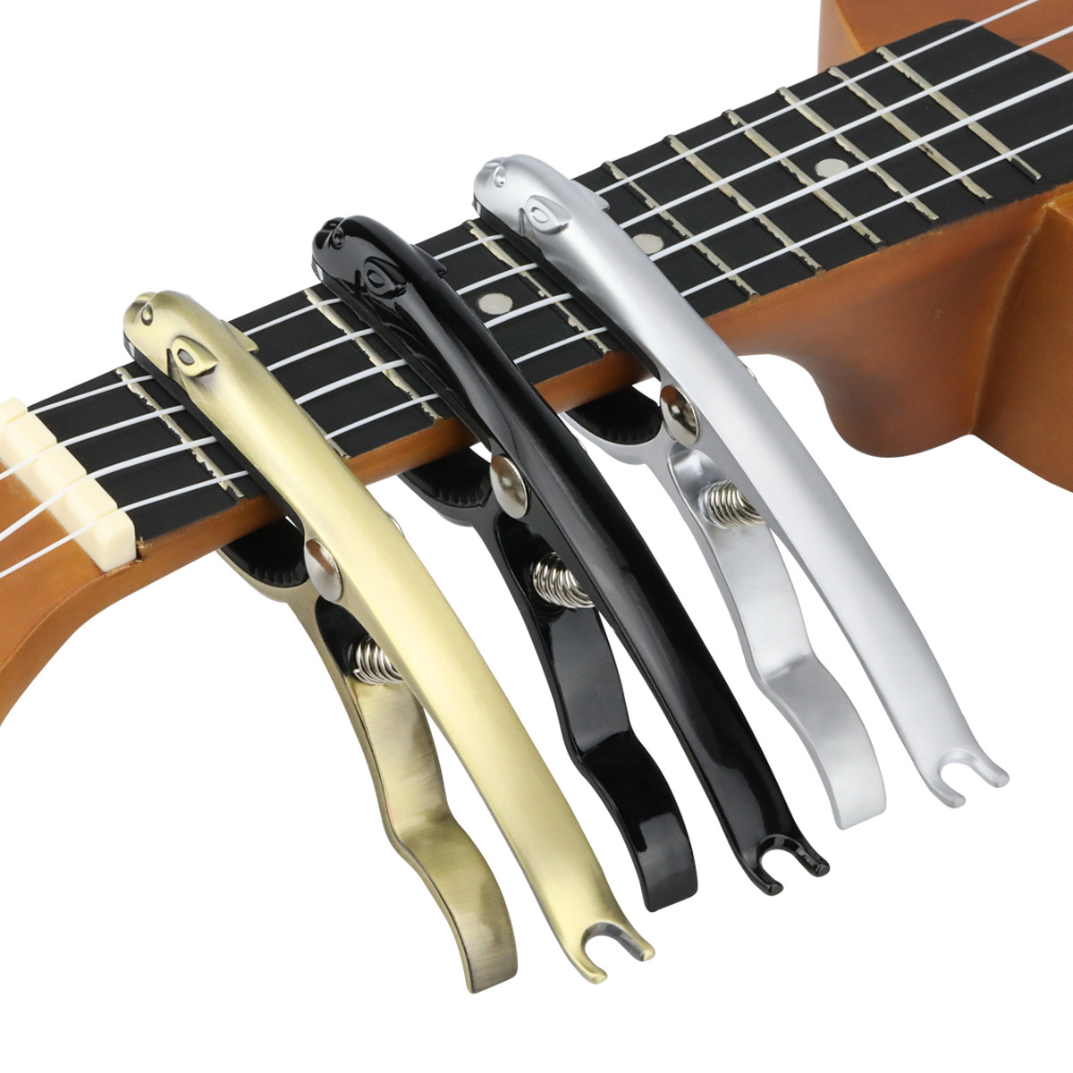 المهنية المعادن الغيتار كابو س - مراجعة Guitar Tuner Clip وسعره