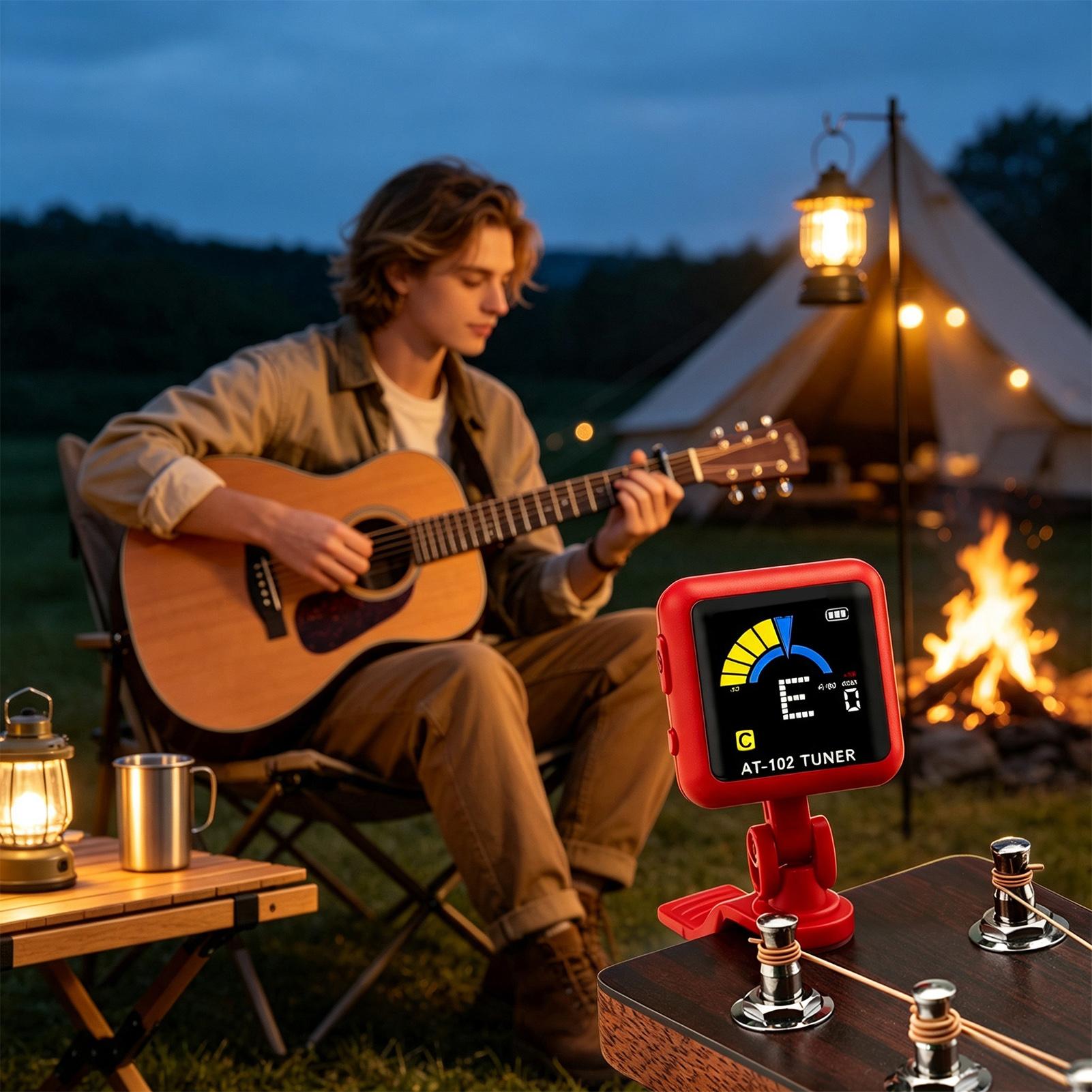 جهاز ضبط نغمات الجيتار الكهربا - مراجعة Guitar Tuner Clip وسعره