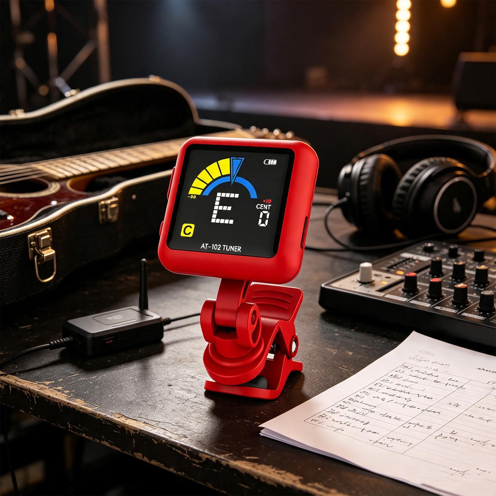 جهاز ضبط نغمات الجيتار الكهربا - مراجعة Guitar Tuner Clip وسعره