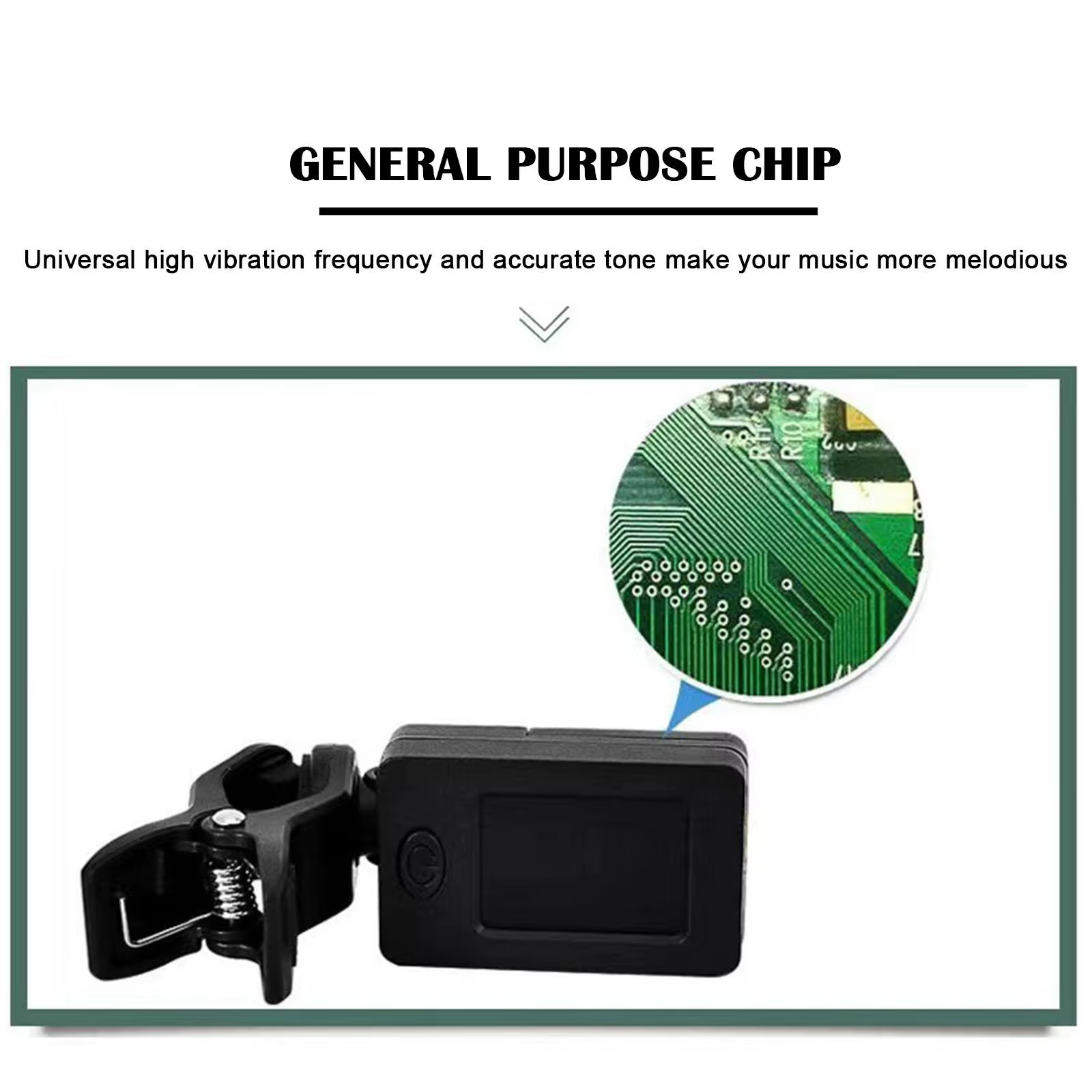 ميواير بروفيشنال 360 °   جهاز  - مراجعة Guitar Tuner Clip وسعره