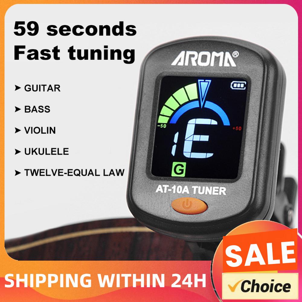 جهاز ضبط نغمات الجيتار قابل لل - مراجعة Guitar Tuner Clip وسعره